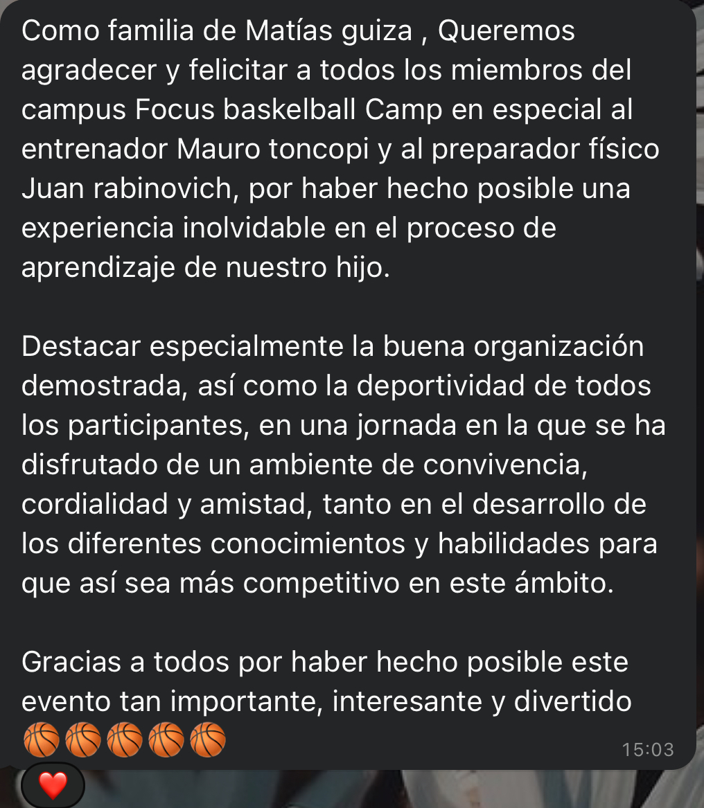 Testimonio escrito